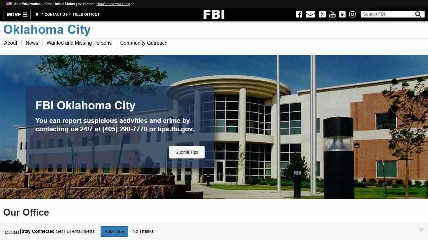 Oklahoma City — FBI